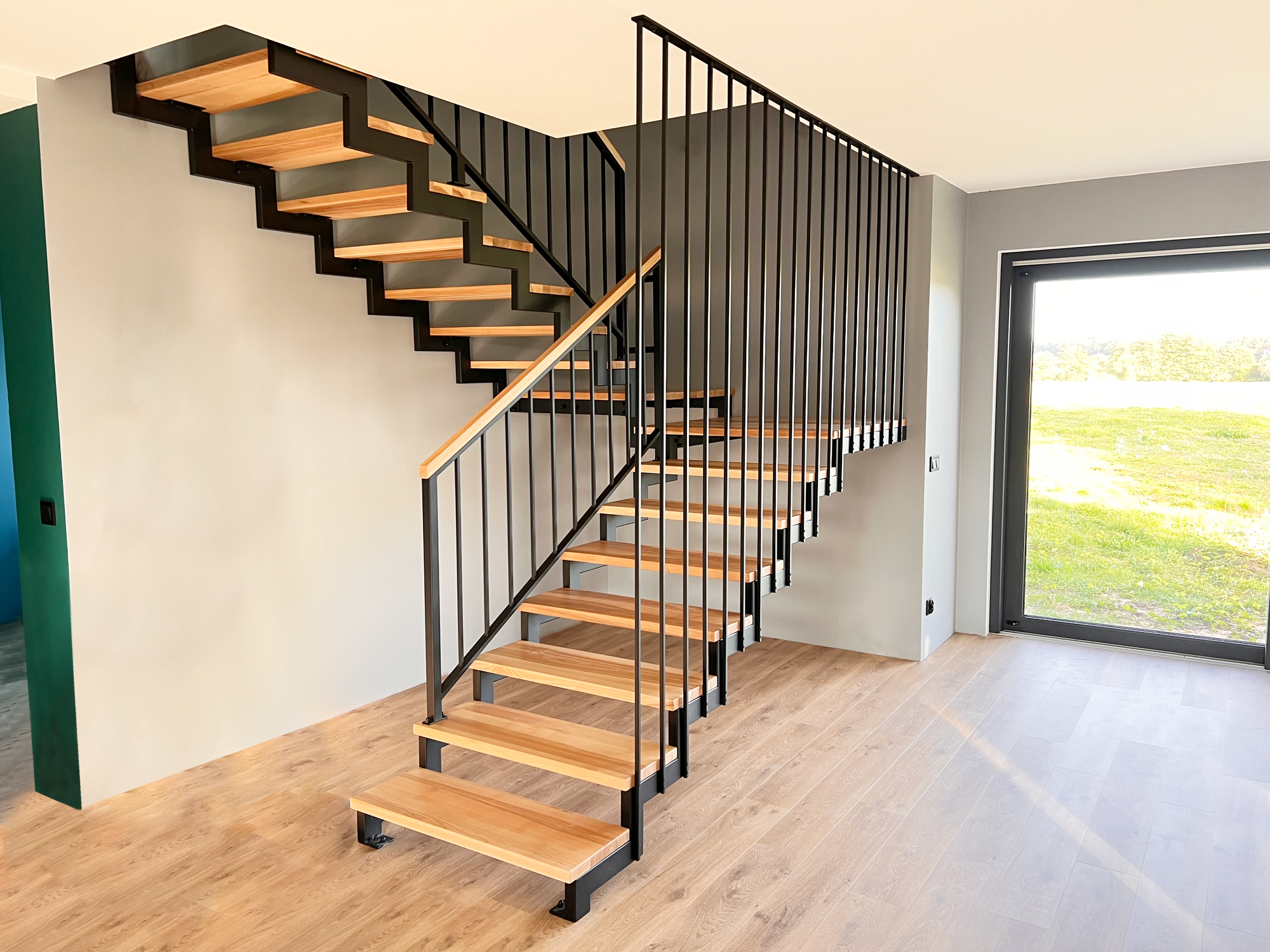 Halatlı merdiven detay görünümü